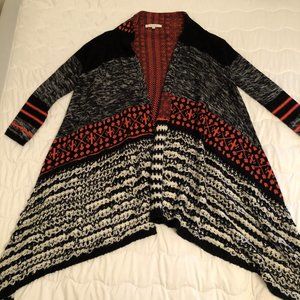 Homage to nature sweater wrap